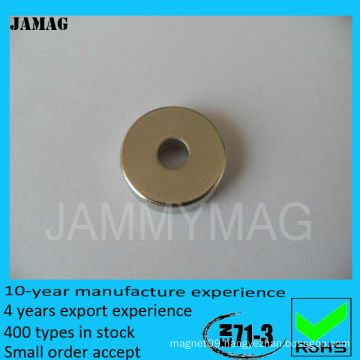 n35 ni coated ring neodymium magnet